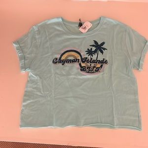 New! Cayman Islands T shirt sz M